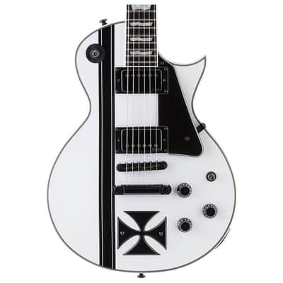 ESP LTD James Hetfield Iron Cross SW - Snow White image 2