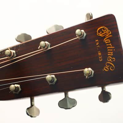 Martin D-28 Herringbone 1941 - holy grail of flattop guitars - amazing piece of history + check video! image 7