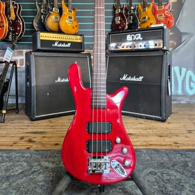 Warwick Rockbass Streamer Standard Trans Red 2002 Electric Bass image 1