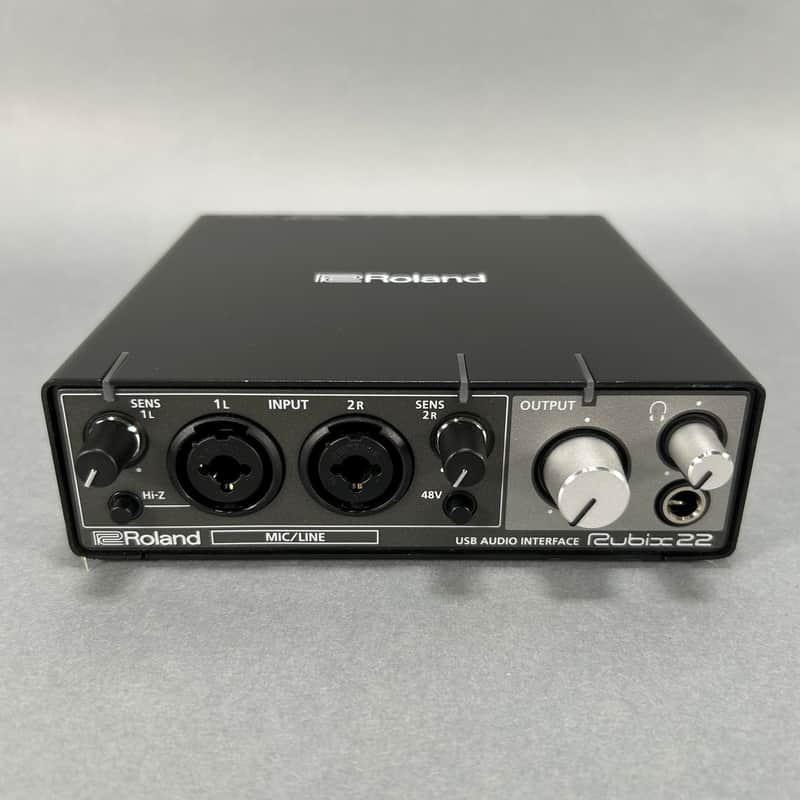 Roland Rubix 22 USB Audio Interface - Black image 1