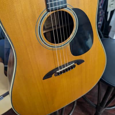 Alvarez Yairi DY59 Anniversary Edition Vintage 1987 Acoustic Electric Guitar, Natural image 3