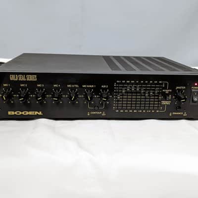 Bogen GS500D Gold Seal Series D 500W Power Amplifier with EQ image 2