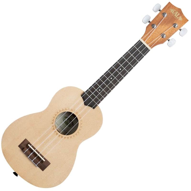 Kala Brand Satin Spruce Top Mahogany Soprano Ukulele KA-15S-S image 1