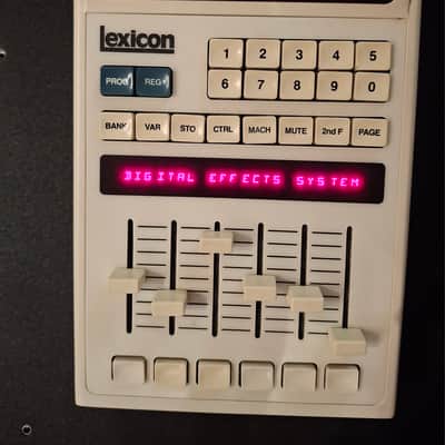 Lexicon 480L Digital Effects System with LARC Remote and Classic Cart Vers. 4.10 image 16