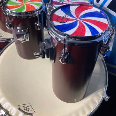 Tim "Herb" Alexander's PRIMUS 2014 Willie Wonka Tour, Tama Starclassic "Chocolate" 17-Piece Drum Set image 14