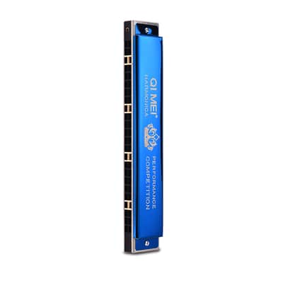 Tremolo Harmonica, Performance Competition 24 Holes Harp Mouth Organ Woodwind Instruments image 3