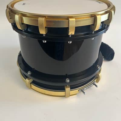 Legato 14" Snare Drum Gold Plated Marching Black REMO RARE!! Metal image 4