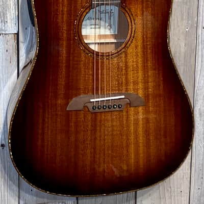 Alvarez MDA66CESHB Masterworks Cutaway Dreadnought w/ Electronics Shadowburst image 3