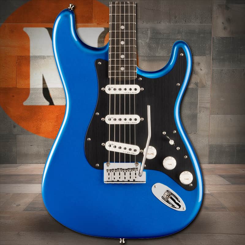Fender American Ultra II Stratocaster Ebony Fingerboard - Noble Blue image 1