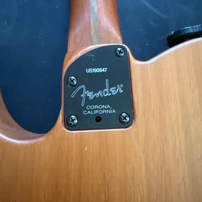 Fender American Acoustasonic Telecaster 2019 - 2020 - Surf Green image 6