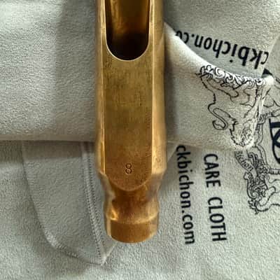 Selmer Bec Tenor Jazz tribute 8 (open tip) 2010-2015 - Gold plated image 4