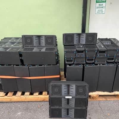 JBL Vertec VT4886 Tri-Amplified 3-Way Line-Array Speaker (LOT OF 4) THS image 7