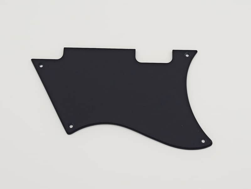 black high gloss acrylic pickguard for YAMAHA REVSTAR RSS02T guitar image 1