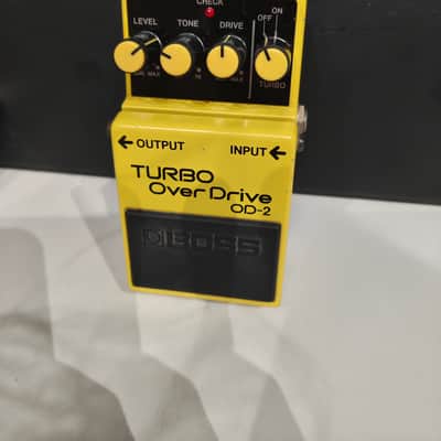 Boss OD-2 Turbo OverDrive (Black Label) 1987 image 1