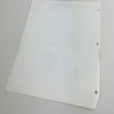 Vox Service Bulletin No. 31 – Reverb Circuit Modification 1966 image 2