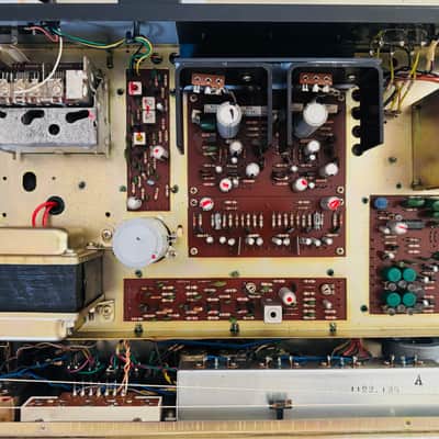 πΆβ¨ Harman Kardon 330B / HK 330B Vintage Stereo Receiver w/ Original Wood Cover β Serviced, Cleaned, Tested image 8