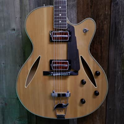 Cort BECK-6 Joe Beck Signature w/ Charlie Christian style Pickups early 2000's - Natural w/ Hard Case image 1