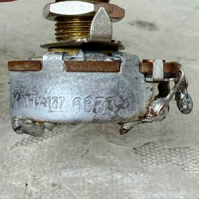 Vintage 1968 Gibson CTS 500k Split Shaft Potentiometer 1960's image 12
