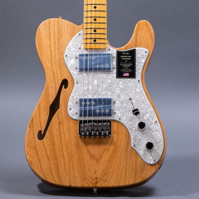 Fender American Vintage II 1972 Telecaster Thinline 2025, Natural