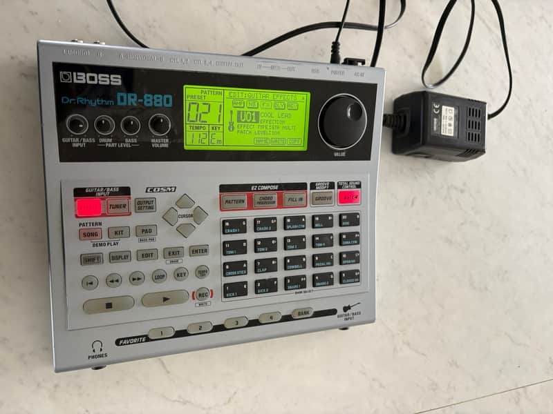 Boss DR-880 Dr. Rhythm 2004 - 2016 - Gray image 1