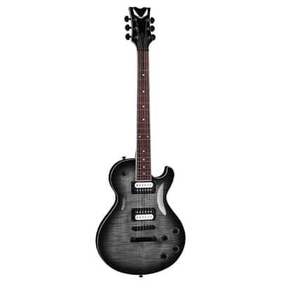 Dean Thoroughbred X Flame Maple Electric Guitar - Charcoal Burst image 2