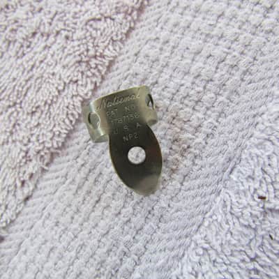 Vintage National NP2 Fingerpick Looks Old Vintage National Fingerpick Cool Case Candy image 3