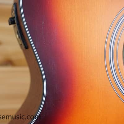 Ibanez PJ50E Open Pore - Vintage Amber Sunburst image 7