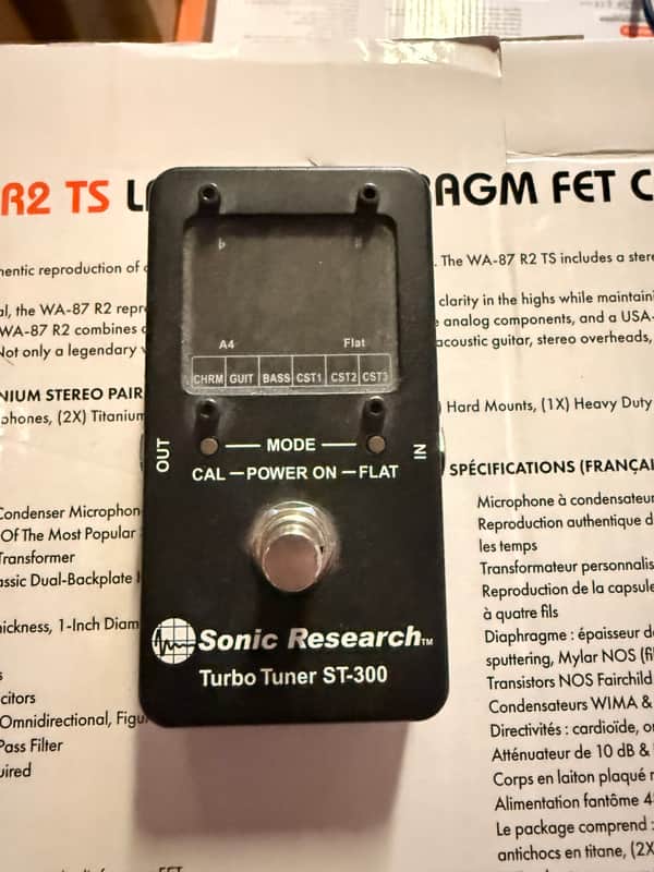 Sonic Research ST-300 Strobe Tuner | Reverb