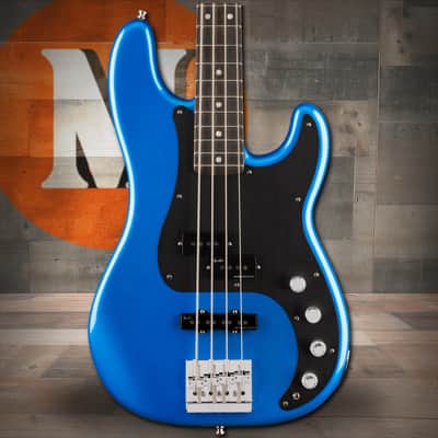Fender American Ultra II Precision Bass Ebony Fingerboard - Noble Blue image 1