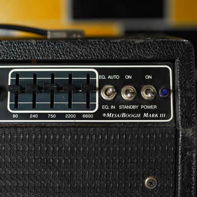 1990 Mesa Boogie Mark III 1x12" Combo Guitar Amplifier image 9