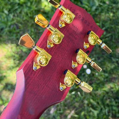 Gibson Les Paul Junior LPJ EMG upgrade gloss headstock upgrade left handed lefty image 21