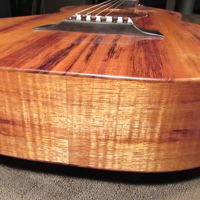 Iseman 'Style 1' Koa Weissenborn - Hawaiian Lap Steel Guitar image 9