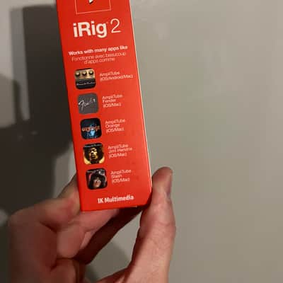 IK Multimedia iRig 2 Mobile Guitar Interface for iOS 2015 - Present - Black image 4
