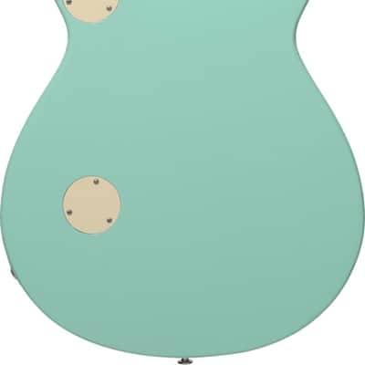 Gretsch Streamliner Jet Club Single-Cut with Wraparound, Laurel Fingerboard, Mint Metallic image 4