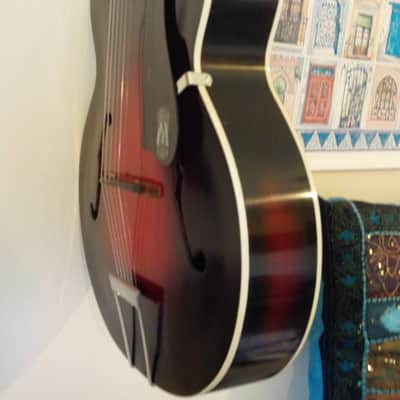 Harmony Monterey H950 USA Vintage Late 1940s/Early 1950s Acoustic Blues/Jazz Maple/Birch Archtop Guitar, Completed Professional Restoration/Partial Rebuild. image 6