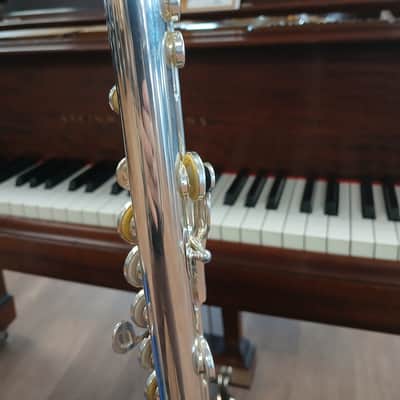 Selmer Open Hole B Foot Flute - Silver image 11