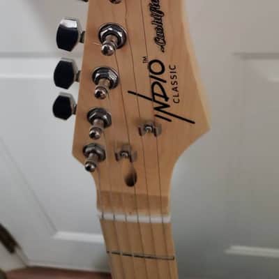 ~Cashified~ Indio Classic Stratocaster Style Electric Guitar image 3