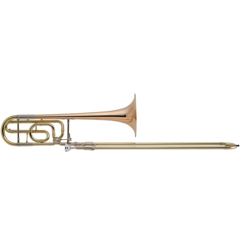 C.G. Conn 52HL Tenor Trombone - F Attachment - Rose Brass Bell image 1