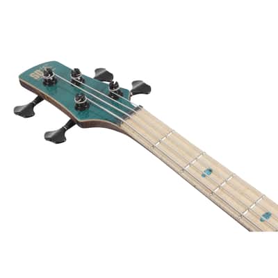 Ibanez SR1420B-CGL Caribbean Green Low Gloss - 4-String Electric Bass image 8