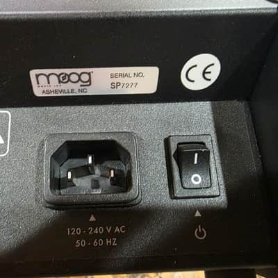 Moog Slim Phatty 2010s - Black + Rack Ears image 12