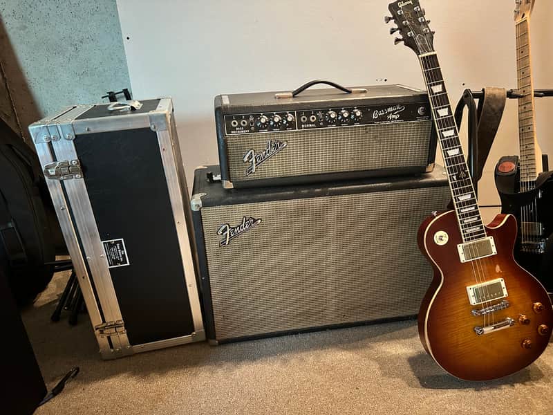 1965 Fender Bassman 2x12 Combo image 1