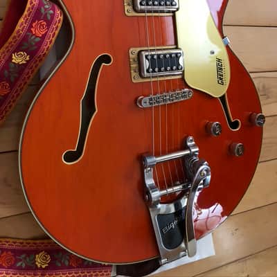 Gretsch G5622T Electromatic Center Block Double Cutaway with Bigsby, Laurel Fretboard 2019 - Present - Orange Stain image 1