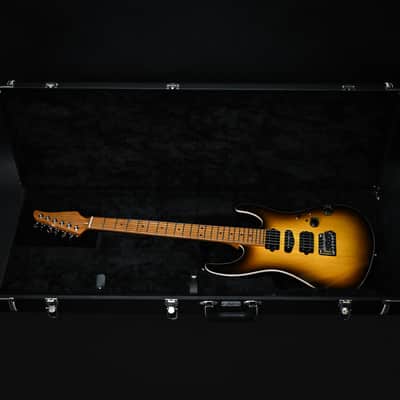 Suhr Custom Modern Electric Guitar- 2 Tone Tobacco Burst 2026 (93053) image 5