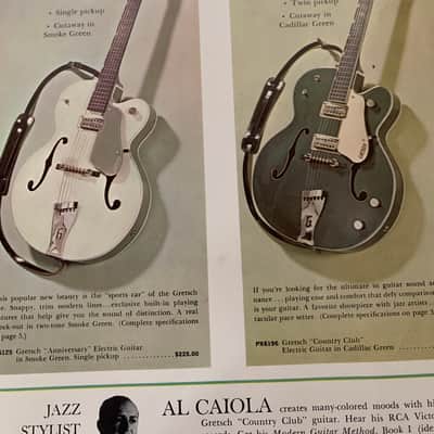 Gretsch Guitar Catalog 1961 Rare Original Rancher Sun Valley Corsair ElDorado Bikini Corvette Duo Jet Firebird Clipper Anniversary image 9