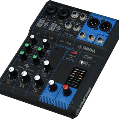 Yamaha MG06 6-Input Compact Stereo Mixer image 2