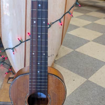1999 Mele 6-String Ukulele - All Solid Koa Body / Ebony Details w/ Hardshell Case image 6