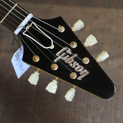 Minty! 2024 Gibson Custom Shop '58 Korina Flying V Reissue Electric Guitar Natural + COA OHSC image 12