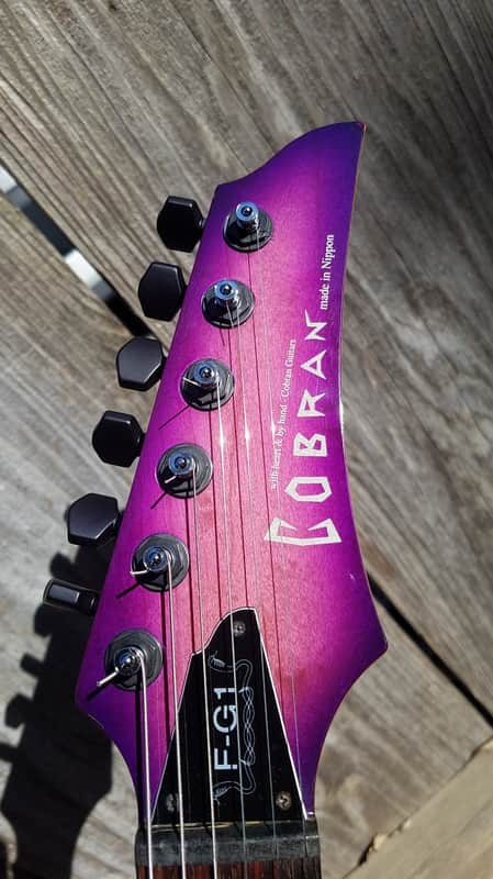 Cobran F-G1 Super Strat Purple Made In Nippon Japan | Reverb