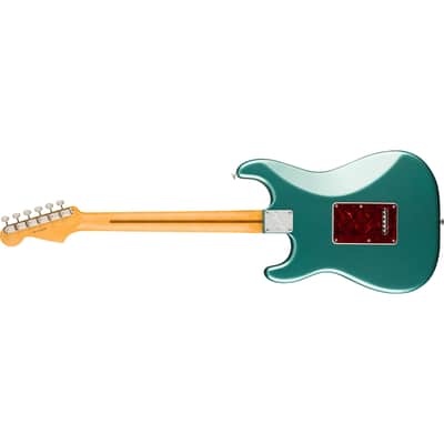 Fender American Professional Classic Stratocaster Rosewood Fingerboard - Faded Sherwood Green Metallic image 5