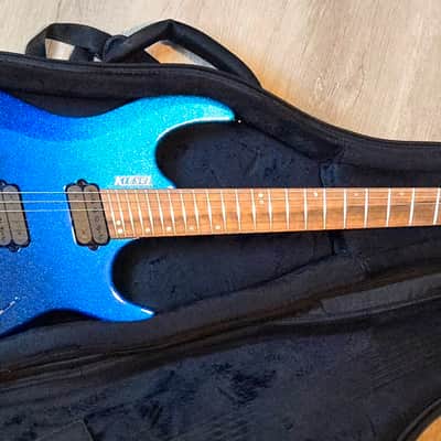 Kiesel Osiris OM6 Multiscale Headless Custom Blue Gradient 6-String Electric Guitar image 3